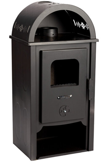 Evotools Wood-burning Fireplace with Vault 7 KW