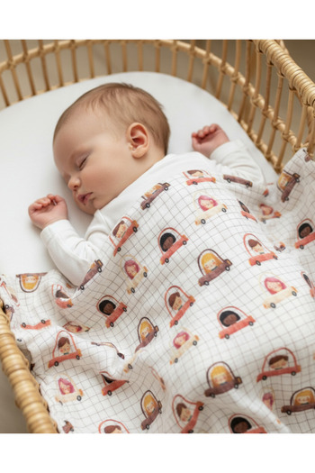 Zezig Baby Drivers Muslin Blanket