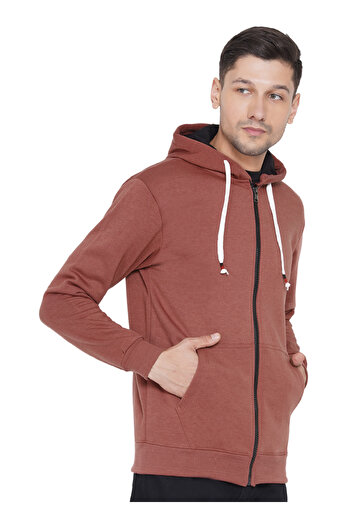 ASHTON BROWN Authentic Full Zip Lounge Hoodie
