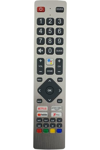 Generic جهاز تحكم عن بعد صوتي بديل 121AV لتلفزيون Sharp Aquos Ultra HD 4K Smart Android TV