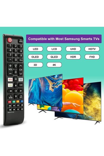 Generic Pack of 2 Universal TV Remote Replacement for LG Smart TVs (BN59-01315A)