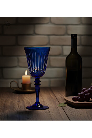 AKDEN STORE Crystal Handcrafted Goblet, Water Goblet,