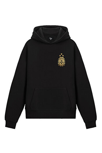 Edizen Afa Argentina Hoodie Unisex Oversize Black