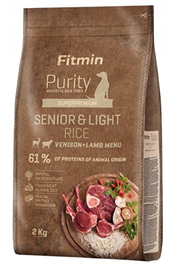 Other FITMIN RICE Senior&Light dry dog food LAMB VENICE 2 kg