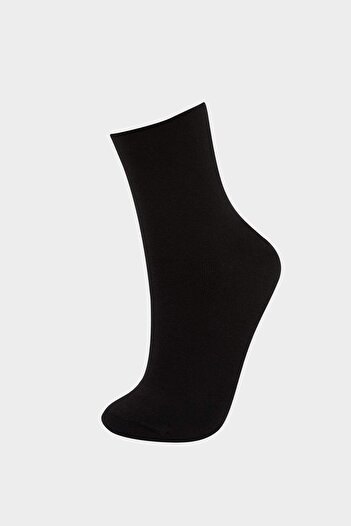 DeFacto Women's 3-Pack Cotton Long Socks F6340Axns