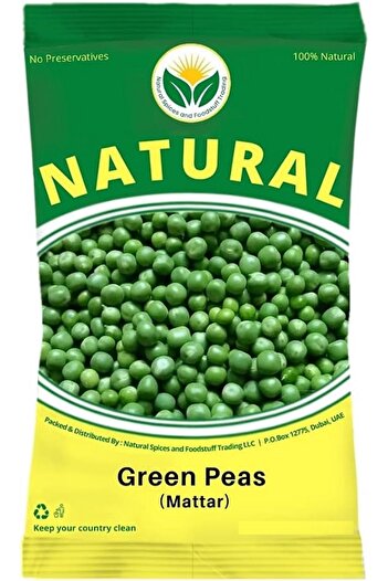 Natural Green Peas (Matar) 1kgx5