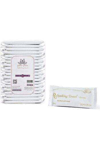 GOTA Refreshing Lavender Scented Wet Towels - Pack of 25