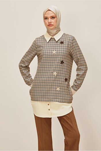 Alvina Plaid Tunic 45937