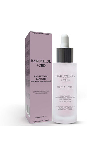 London Botanical Laboratories Bakuchiol + CBD Facial Oil 30ML