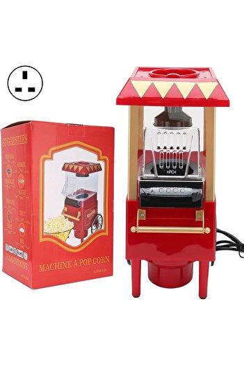 Twinkle Mart آلة صنع الفشار الصغيرة | آلة صنع الفشار الكهربائية Junlucki Red Hot‑Air