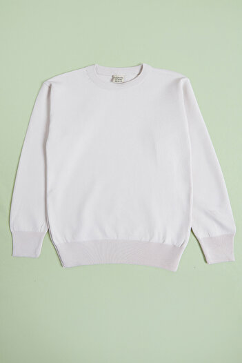Fulla Moda Basic Crew Neck Boys' Knit Sweater