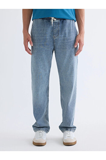 LC Waikiki Lcw Jeans Indigo Baggy Fit Men's Jean Trousers