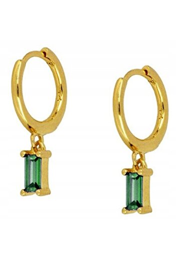 Other FASHIONABLE CLASSIC COPPER EARRINGS K10 GOLD TURQUOISE