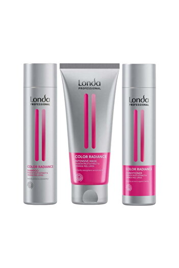 Londa Professional Package for colored hair, Color Radiance, Shampoo 250ml, Conditioner 250ml, Intense