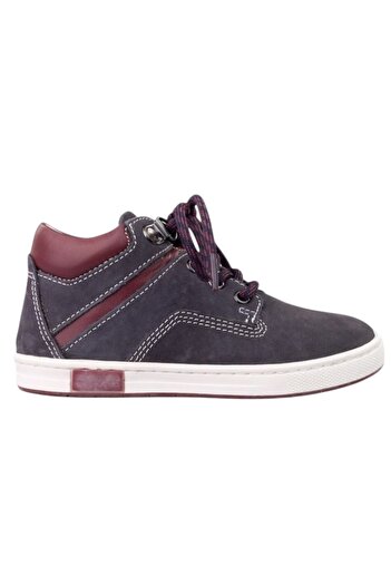 Chicco Children's boots made of gray genuine leather