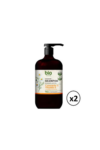 Bio Naturel Bio Naturell shampoo with pump 2 x 946ml Chamomile and Vitamin E