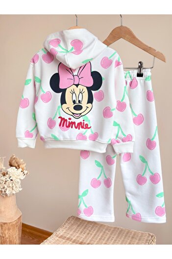 Alvadonna Hooded girl's bottom and top set