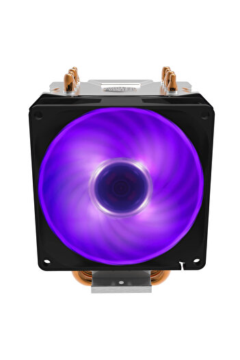 Cooler Master Ventilator PC, Cooler Master, Hyper H410R RGB - RR-H410-20PC-R1, 92 mm, RGB, Control PWM, 2000,Negru