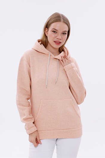 yakamor Sweatshirt with Elastic Sleeves and Hood