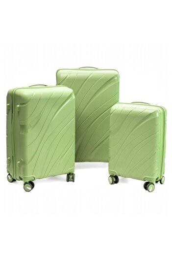 Shihon Shehyoun 3-Piece Anti-Shatter Luggage Set