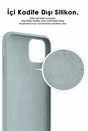 Merwish iPhone Xr Compatible Launch Silicone Case Cover with Velvet Logo Inside