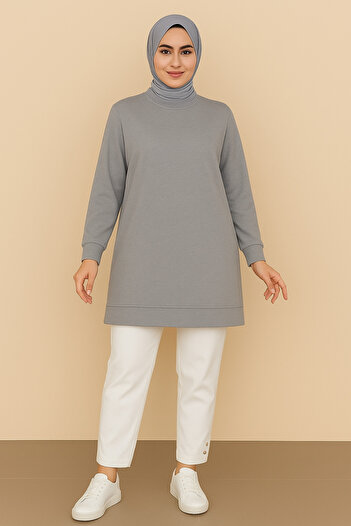 sarıdağ Modal Fabric Hijab Tunic