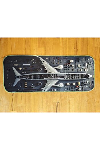 sgeteknoloji SGE TEKNOLOJİ 70X30 CM ФОСФОРНИЙ ШВОВИЙ МАКЕТ ЛІТАКА НЕСКОЛЬЗЯЩАЯ ОСНОВА SPEED ПОВЕРХНЯ ГРАВЕЦЬ МИШКА ПОДУШКА GA