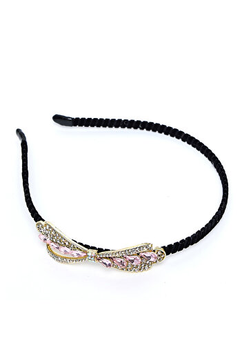 R&B Pink Women's Embellished Headband
