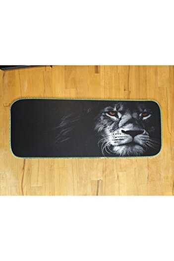 sgeteknoloji SGE TEKNOLOJİ 70X30 CM ФОСФОРНИЙ З ШВИМ ЛЕВИЙ ТЕМА НЕСКОЛЬЗЯЩАЯ ОСНОВА SPEED ПОВЕРХНЯ ГРАВЕЦ МИШКА ПОДУШКА GA