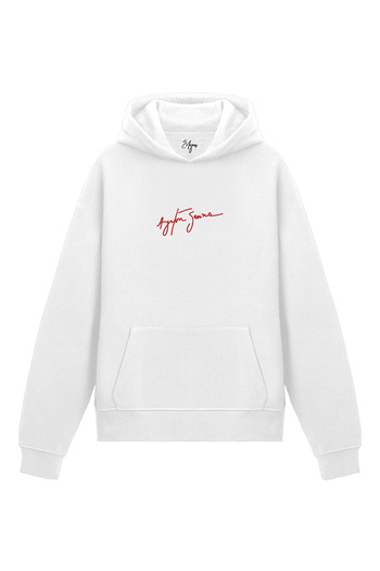 Edizen Ayrton Senna Da Silva Hoodie Unisex Oversize White