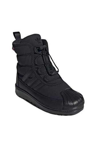 adidas Superstar 360 Boot 2.0 C Warm Kids' Snow Boots, Black, Size EU 30.5