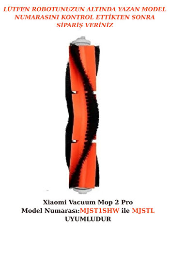 RotRever Set de înlocuire pentru perie principală compatibilă Xiaomi Vacuum Mop 2 Lite (MJSTL) Mop 2 Pro (MJST1SHW) - 1 bucată