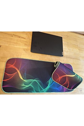 sgeteknoloji SGE TEKNOLOJİ 70X30 CM ФОСФОРНИЙ ШВОВИЙ PURPLE НЕСКОЛЬЗЯЩИЙ ПОДОШВА SPEED ПОВЕРХНЯ ГРАЛЬНИЙ МИШКА ПОД ГАМІНГ П