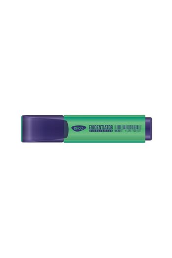 daço Set of 10 Highlighter Markers, Color Turquoise, Material Plastic, Tip 2-5 mm