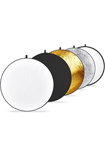 NEEWER 5-in-1 43in (110cm) Collapsible Multi-Disc Light Reflector with Carry Bag