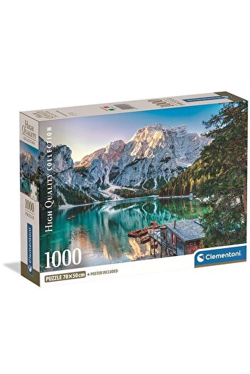 CLEMENTONI Puzzle Italy: Lake Braies 1000 pieces