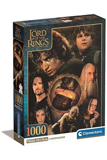 CLEMENTONI Lord of the Rings Puzzle: The Burden of the Ring