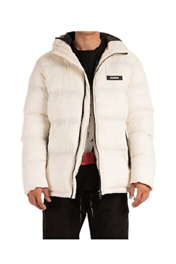 OEM Men's quilted jacket, white, size L