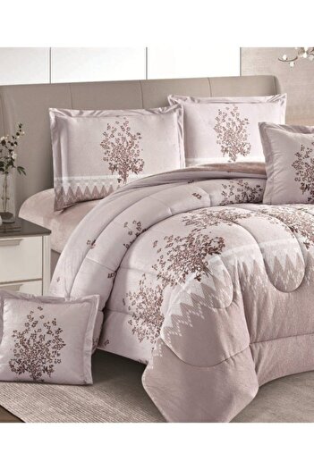 smart home Double-sided winter Comforter (velvet side & fur side) Filled bedspread, 4piece duvet set, 230x170cm