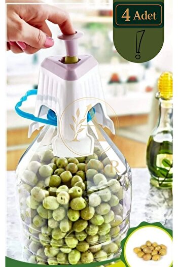 ALPAR 4 Pieces Easy Olive Drilling Apparatus Olive Drilling Olive Pruning Tool Small Olive Driller Tool