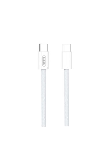 Xo Cablu NB-Q260A PD USB-C - USB-C 1m Alb 60W