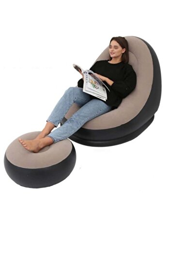 Generic Inflatable Sofa - Household Outdoor Inflatable Stool