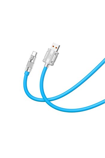 Xo Cablu NB227 USB-A la USB-C 1,2 m 6A Albastru