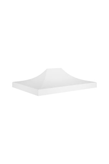 GOLD MARKET Copertină pentru cort tip pavilion de 3 m x 6 m, impermeabilă, material textil cauciucat, albă