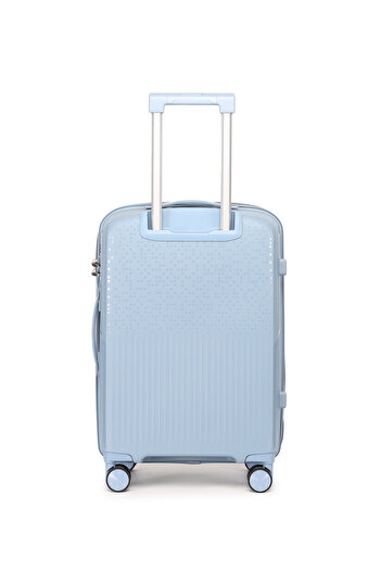 BRITISH TOURISTER Hard Side Spinner Luggage Small 20" - Grey Blue