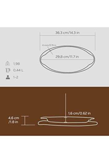 STOREMAX Cooking Dish, Lv Eco Bt 1529 T9 K4 Fish Pan and Wooden Plate, Integral Metal, Dimensions 15 X 29 Cm,