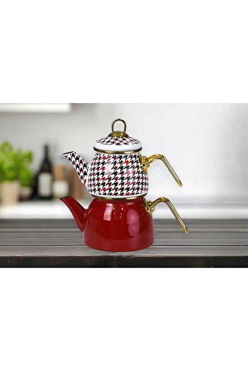 STOREMAX Red Mini Model Teapot 1088605