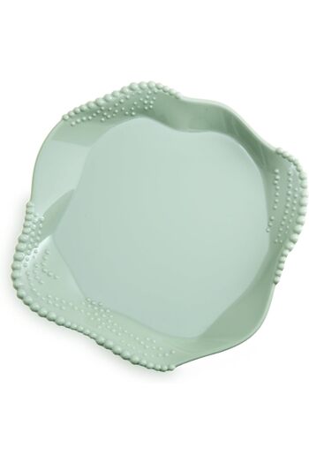 STOREMAX Maris Melamine Mint Green Plate 21.5X20.9X2.2 cm 1088605