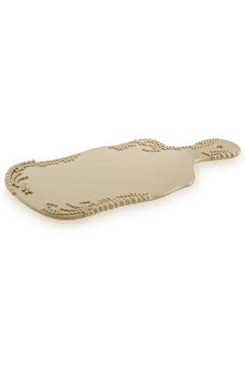 STOREMAX Maris Melamine Beige Small Serving Tray 29.9X13.9X1.9 cm 1088605