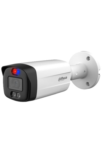 DAHUA Analog Smart Dual Light Camera, 5MP, alarm, 3.6mm lens, microphone, IR 40m, WL 40m - HAC-ME150